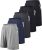 Men’s 10″ Quick Dry Shorts 5-Pack