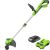 Greenworks 24V Cordless String Trimmer/Edger w/ Battery and Charger