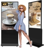Jiyang 55″ 4K Indoor Floor-Standing Digital Signage