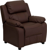 Flash Furniture Kids’ Charlie LeatherSoft Recliner Chair