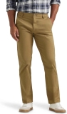 Lee Men’s Extreme Motion Flat Front Regular Straight Pants