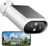 AlkiVision 2K Solar Wireless Outdoor Security Camera