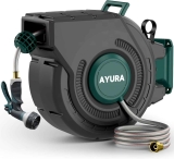 Ayura 100-Foot Retractable Garden Hose Reel