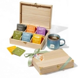 Thoughtfully Wooden Tea Box Gift Set