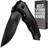 Grand Way Folding Pocket Knife w/ Glass Breaker & Clip
