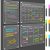 4-Piece Magnetic Dry Erase Calendar Set