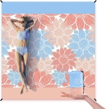 Wiwigo 79″ x 83″ Sandproof Beach Blanket