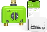 Rainpoint WiFi 2-Zone Brass Outlet Timer w/ Ethernet Hub