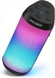 ANCOBER Portable Bluetooth Speaker w/ LED Light Show