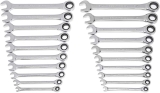 GearWrench 20-Piece SAE/Metric Ratcheting Combination Wrench Set  $41.50