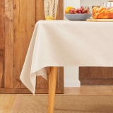 Deconovo Linen Tablecloth for Square Tables 54×54 Inch $6.29
