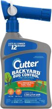 Cutter Backyard Bug Control Spray Concentrate 32oz $3.97