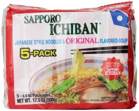30-Count Sapporo Ichiban Original Soy Sauce Flavor Ramen Noodles  $21.95