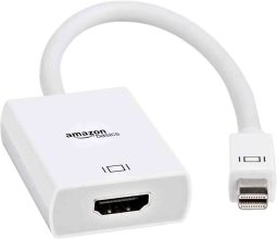 Amazon Basics Mini DisplayPort Thunderbolt to HDMI Adapter $4.75