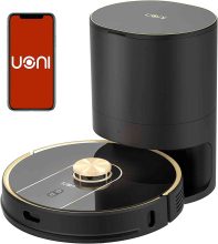 Uoni V980 Plus+ Robot Vacuum with Self-Emptying Dustbin $190