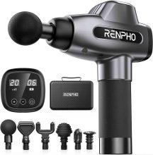 Renpho Deep Tissue Muscle Massager with Portable Case  $69.29
