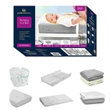 Serta 9-Piece Nursery-in-a-Box Newborn Baby Gift Set  $60.18