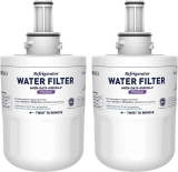 2-Pack Amazon Basics Replacement Refrigerator Water Filter Cartridge  $11.59