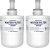 2-Pack Amazon Basics Replacement Refrigerator Water Filter Cartridge  $11.59