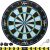 Viper Chroma Tournament Bristle Steel Tip Dartboard Set $40.01