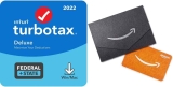 TurboTax Deluxe + State 2022 Digital + $10 Amazon Gift Card $44.99
