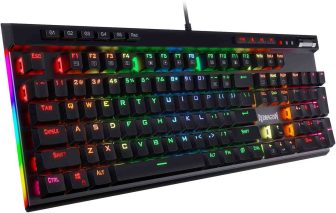 Redragon K580 VATA RGB LED Backlit Mechanical Gaming Keyboard $50