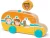 Melissa & Doug GO Tots Wooden Roll & Ride Bus with 3 Disks $9.99