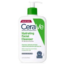 CeraVe 16oz Hydrating Cleanser Fragrance Free Face Wash  $10.20