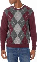 Amazon Essentials Men’s 100% Cotton Crewneck Sweater  $11.40