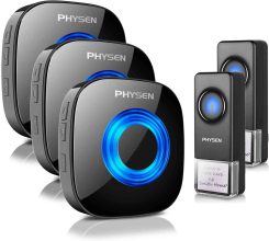 Physen Chimes Waterproof Doorbell Kit with Mute Mode  $31.19