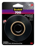 3M Scotch 700 3/4 Inch x 66 ft Electrical Vinyl Tape  $2.29