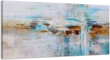 30″ x 60″ Large Abstract Painting Canvas Wall Art  $35.67