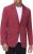 Men’s Herringbone Lightweight Casual Knit Blazer Jacket  $46.19
