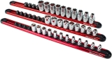 MichaelPro 3-Piece Aluminum Socket Organizer Rail $25
