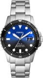 Fossil Men’s FB-01 Quartz Stainless Steel Three-Hand Watch (FS5668)  $52.00