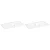 2-Pack AmazonCommercial 1/3 Size Stainless Steel Slotted Steam Pan Cover  $5.22