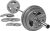 BalanceFrom Cast Iron Olympic Weight Including 7ft Olympic Barbell  $299.99