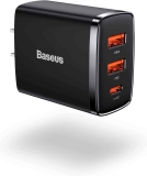 Baseus 30W 3-Port USB Wall Charger $9
