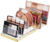 mDesign Plastic Divided Cosmetic Palette Organizer  $7.34