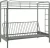 DHP Twin-Over-Futon Convertible Couch & Bed w/Metal Frame and Ladder  $232.60
