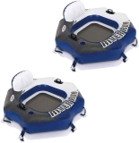 Intex River Run Connect Lounge Inflatable Water Tube 2-Pack $40