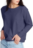 Hanes Women’s EcoSmart Crewneck Sweatshirt (various)  $9.98