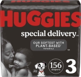 312-Count Hypoallergenic Size 3 Baby Diapers (16-28 lbs)  $70.28