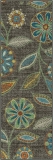 Maples Rugs Reggie Floral Runner Rug Non Slip 2×6-FT $16.97