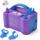 NuLink Electric Portable Dual Nozzle Balloon Blower Pump $16.99