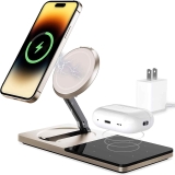 Nimix 2-in-1 Magnetic Wireless Charging Station $19