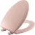 Bemis Elongated Wood Toilet Seat w/ Easy Clean Hinges $20