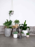 Bloomingville A75703573 Ceramic Fluted Flower Pot $9.78