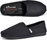 Women’s Classic Non Slip On Flats Shoes with Arch Support  $10.49