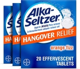 60CT Alka-Seltzer Hangover Relief Effervescent Tablets $4.79